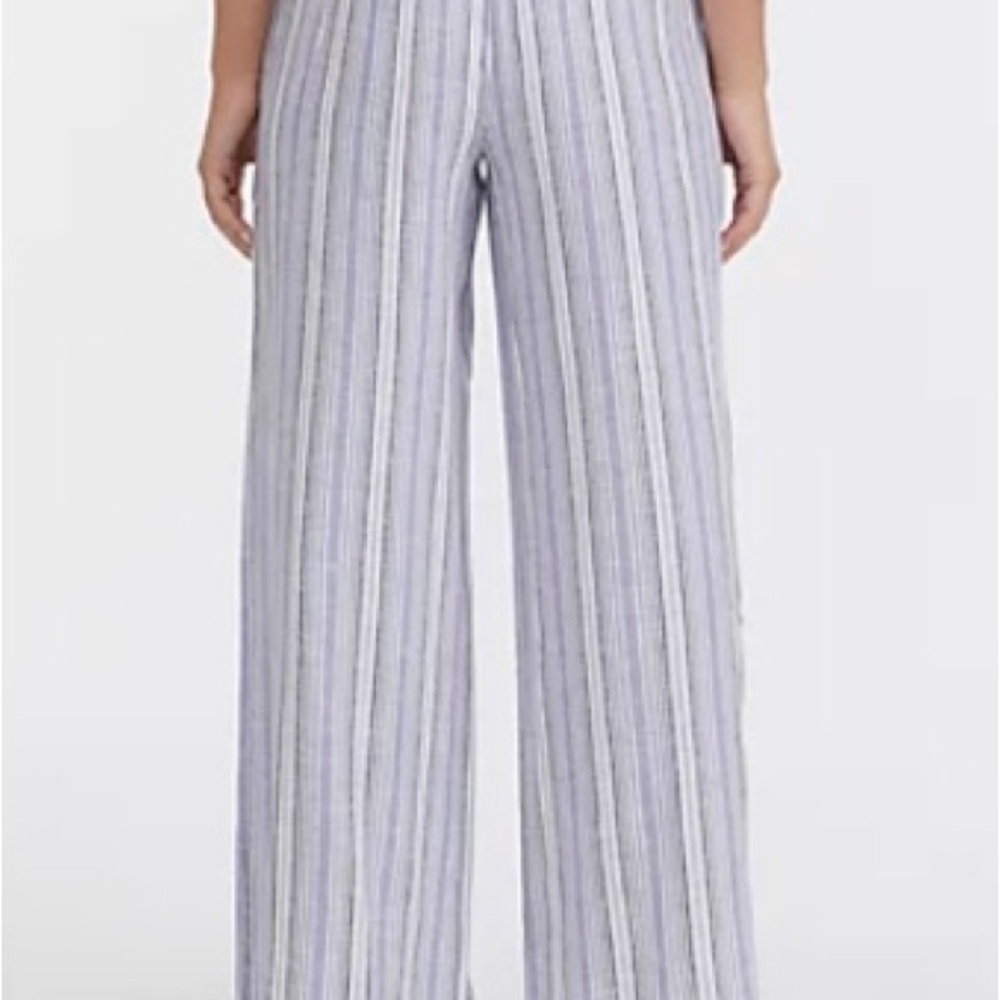 ELLEN TRACY LINEN BLEND SLACKS